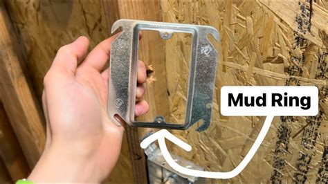 mud box electrical|handy box round mud ring.